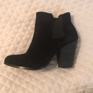 Sole society black booties